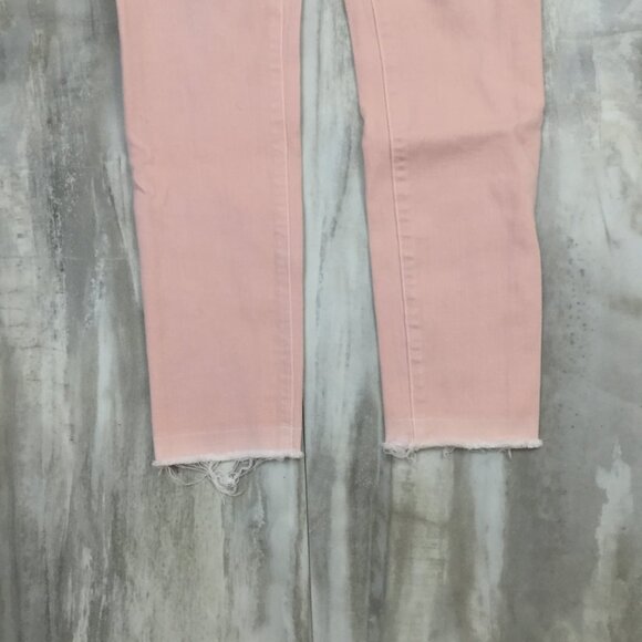 Veronica Beard Debbie Millennial Pink 10" Skinny Jeans 25 - Picture 4 of 11
